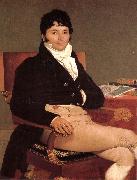 Jean-Auguste Dominique Ingres Portrait of Felibi oil